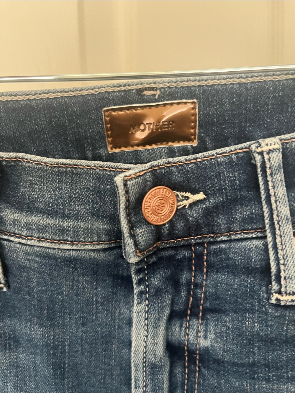 NWT mother jeans the insider crop step chew 26 - Picture 9 of 15